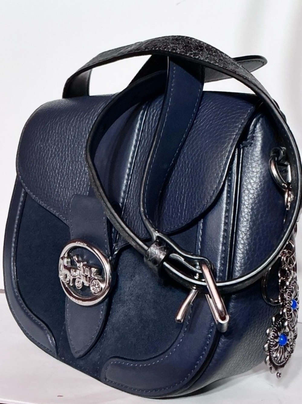 Coach Georgie Saddle Bag Crossbody C6432
